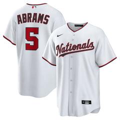 CJ Abrams Washington Nationals Nike Home Replica Jersey - MLB