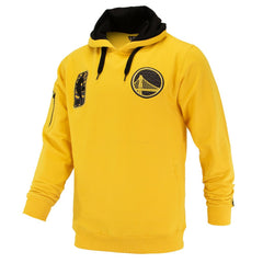 Golden State Warriors FISLL Unisex Logoman Shadow Collection Pullover Hoodie Gold - NBA