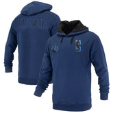 Minnesota Timberwolves FISLL Unisex Logoman Shadow Collection Pullover Hoodie Navy - NBA