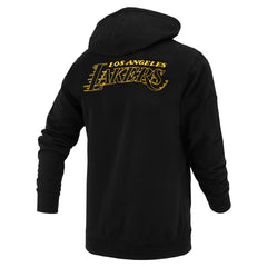 Los Angeles Lakers FISLL Unisex Logoman Shadow Collection Pullover Hoodie Black - NBA
