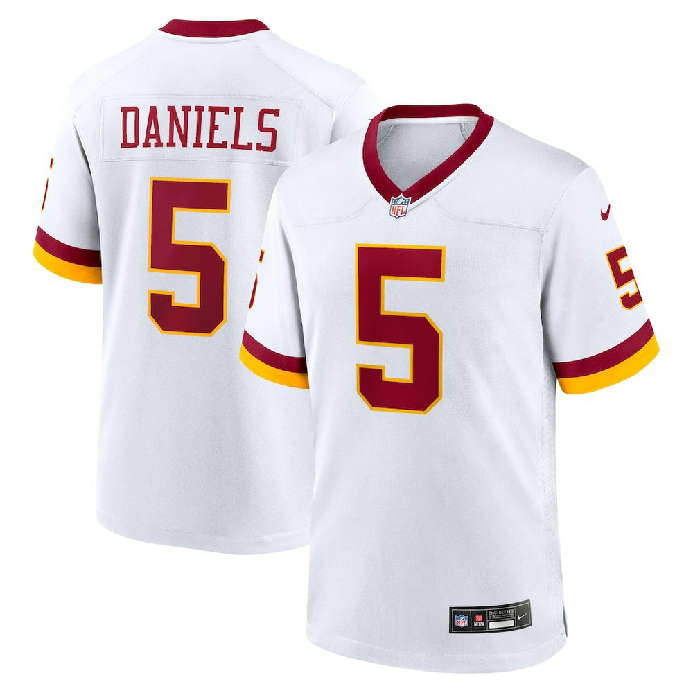 Jayden Daniels Washington Commanders Game Super Bowl Era Jersey White | Nike for Sale