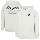 New Jersey Devils '47 Foundation Pullover Hoodie - Natural - NHL