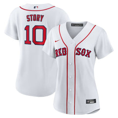 Trevor Story Boston Red Sox Nike Women's Home Replica Jersey - MLB