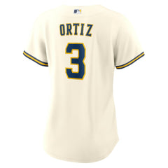 Joey Ortiz Milwaukee Brewers Nike Women's Home Replica Jersey - MLB