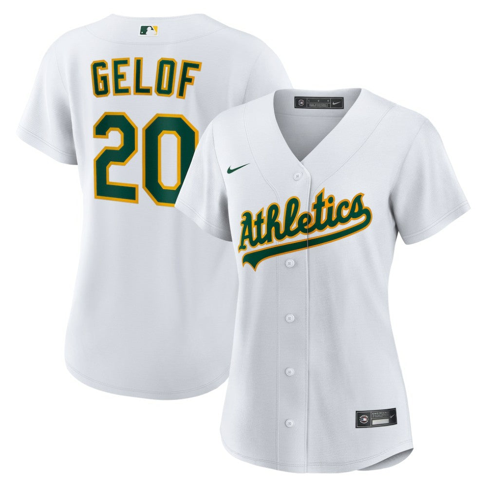 Zack Gelof Athletics Nike Women's Home Replica Jersey - MLB