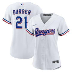Jake Burger Texas Rangers Nike Women's Home Replica Jersey - MLB