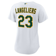 Shea Langeliers Athletics Nike Women's Home Replica Jersey - MLB