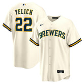 Christian Yelich Milwaukee Brewers Nike Home Replica Jersey - MLB