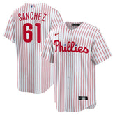 Cristopher Sanchez Philadelphia Phillies Nike Home Replica Jersey - MLB