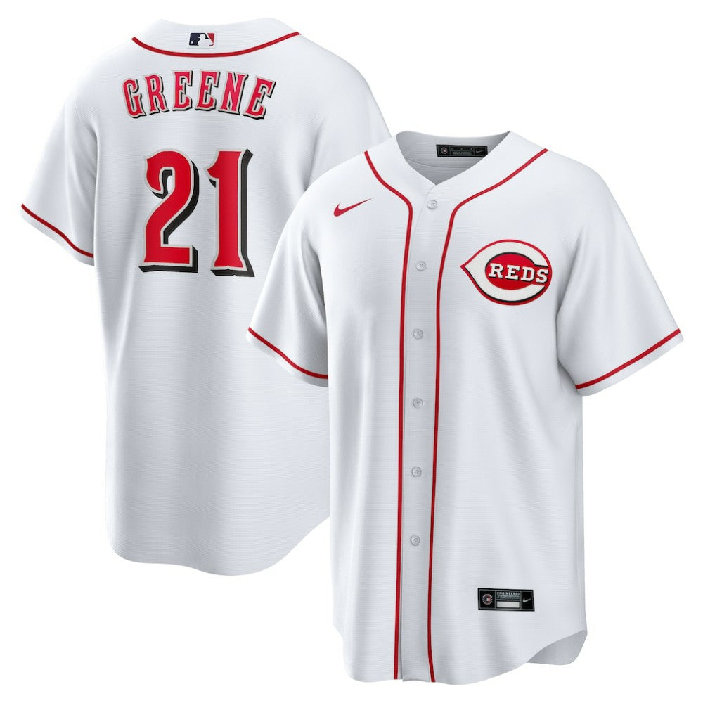 Hunter Greene Cincinnati Reds Nike Home Replica Jersey - MLB