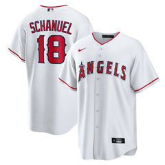 Nolan Schanuel Los Angeles Angels Nike Home Replica Jersey - MLB