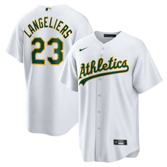 Shea Langeliers Athletics Nike Home Replica Jersey - MLB
