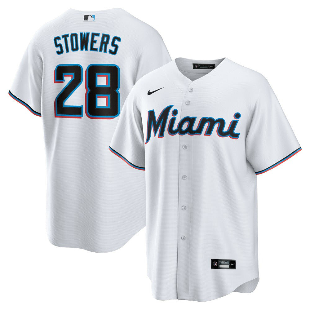 Kyle Stowers Miami Marlins Nike Home Replica Jersey - MLB