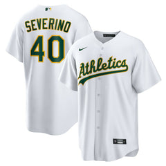 Luis Severino Athletics Nike Home Replica Jersey - MLB