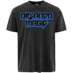 Orlando Magic Sportiqe Unisex Rock & Roll Collection Angus Premium Mineral Wash T-Shirt Black - NBA