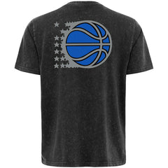 Orlando Magic Sportiqe Unisex Rock & Roll Collection Angus Premium Mineral Wash T-Shirt Black - NBA