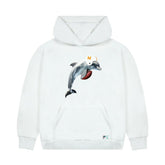 Miami Dolphins GOLF WANG Cutout Hoodie White | NFL