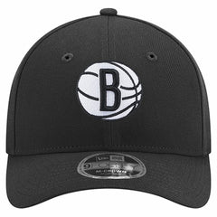 Brooklyn Nets 9FORTY Stock M-Crown Adjustable Hat Black - NBA