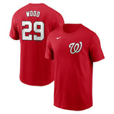 James Wood Washington Nationals Nike Fuse Name & Number T-Shirt - MLB