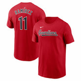 Jose Ramirez Cleveland Guardians Nike Fuse Name & Number T-Shirt - MLB