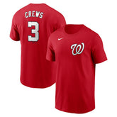 Dylan Crews Washington Nationals Nike Fuse Name & Number T-Shirt - MLB