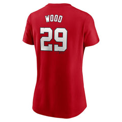 James Wood Washington Nationals Nike Women's Cooperstown Collection Fuse Name & Number T-Shirt - MLB