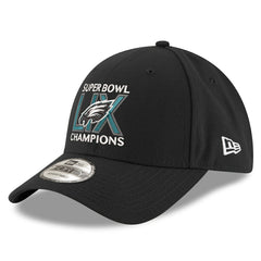Philadelphia Eagles New Era Super Bowl LIX Champions 9FORTY Adjustable Hat Black | NFL