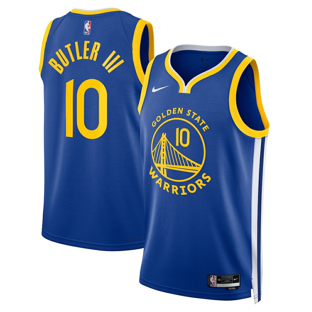 Jimmy Butler Golden State Warriors Unisex Swingman Jersey Icon Editi- Royal - NBA