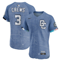 Dylan Crews Washington Nationals Nike 2025 City Connect Elite Player Jersey - MLB
