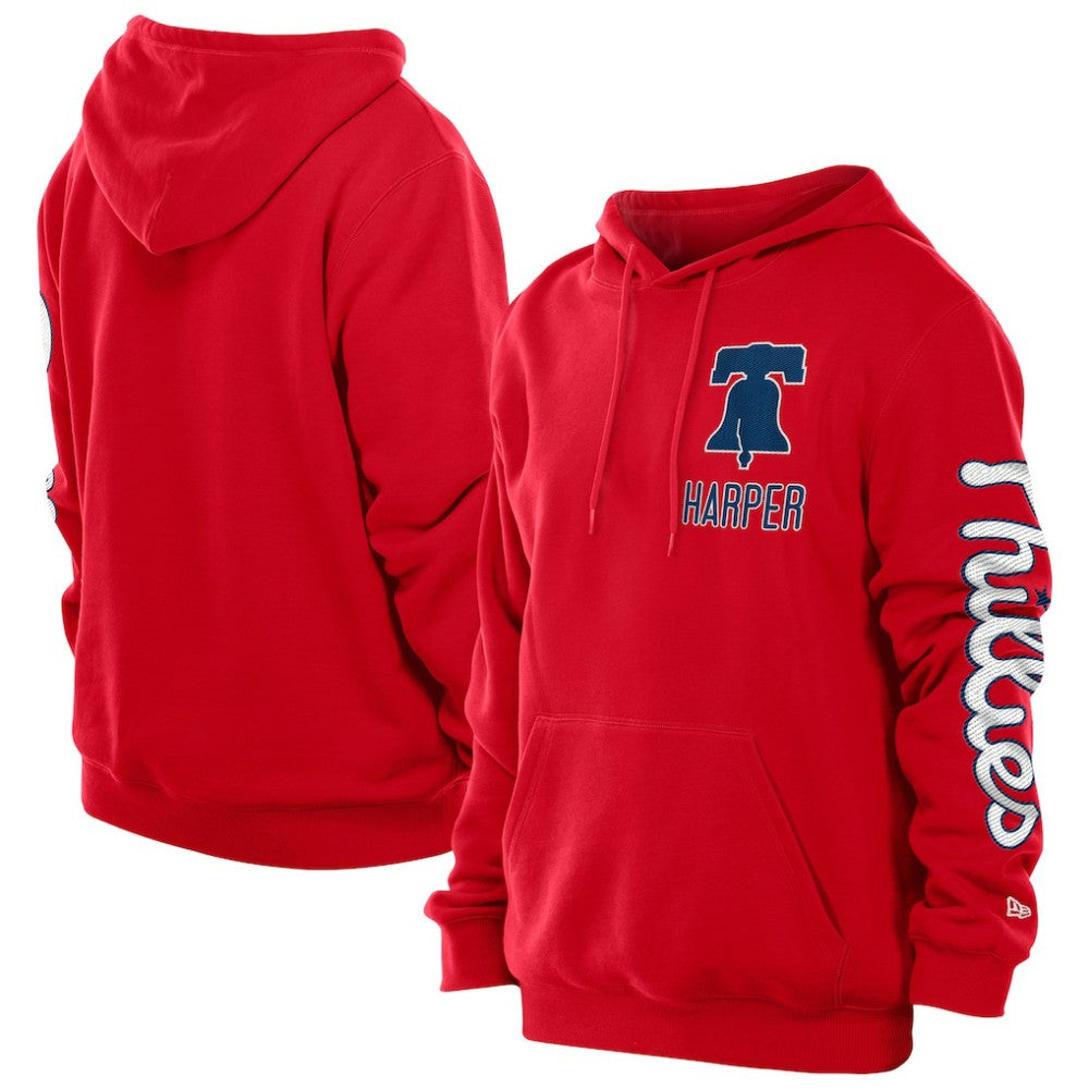 Bryce Harper Philadelphia Phillies New Era Design Lab Pullover Hoodie - MLB