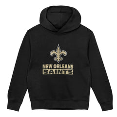 New Orleans Saints Outerstuff Preschool Back to Basics Hoodie Black | NFL