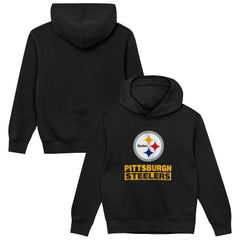 Pittsburgh Steelers Outerstuff Preschool Back to Basics Hoodie Black | NFL