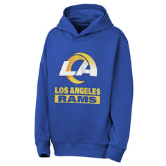 Los Angeles Rams Outerstuff Youth Back to Basics Hoodie Royal | NFL