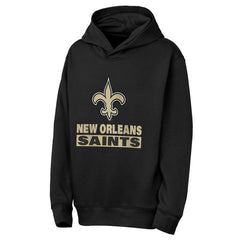 New Orleans Saints Outerstuff Youth Back to Basics Hoodie Black | NFL