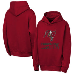 Tampa Bay Buccaneers Outerstuff Youth Back to Basics Hoodie Red | NFL