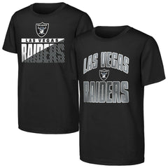 Las Vegas Raiders Outerstuff Youth Never Quit 2-Pack T-Shirt Set Black | NFL