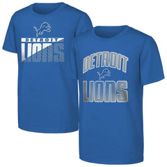 Detroit Lions Outerstuff Youth Never Quit 2-Pack T-Shirt Set Blue | NFL