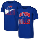 Buffalo Bills Outerstuff Youth Never Quit 2-Pack T-Shirt Set Royal | NFL