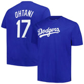 Shohei Ohtani Los Angeles Dodgers Profile Big & Tall Name & Number T-Shirt - MLB