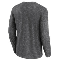 Los Angeles Kings Fanatics Logo Long Sleeve T-Shirt - Charcoal - NHL