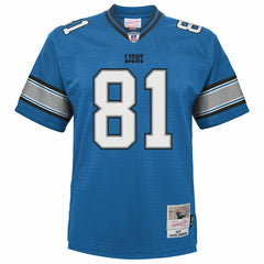 Calvin Johnson Detroit Lions Youth Legacy Replica Jersey Blue | Mitchell & Ness