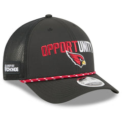 Arizona Cardinals New Era 2025 Inspire Change 9FORTY M-Crown Adjustable Hat Black | NFL