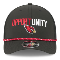Arizona Cardinals New Era 2025 Inspire Change 9FORTY M-Crown Adjustable Hat Black | NFL