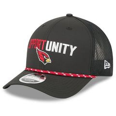Arizona Cardinals New Era 2025 Inspire Change 9FORTY M-Crown Adjustable Hat Black | NFL