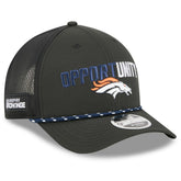 Denver Broncos New Era 2025 Inspire Change 9FORTY M-Crown Adjustable Hat Black | NFL