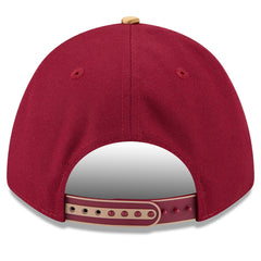Cleveland Cavaliers 2025 NBA Tip Off M-Crown A-Frame 9FORTY Adjustable Hat White/Wine - NBA