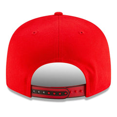 Houston Rockets 2025 NBA Tip Off Split Panel 9FIFTY Snapback Hat White/Red - NBA