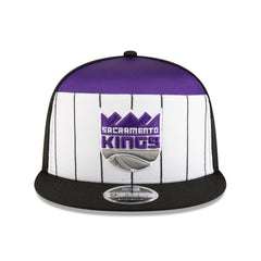 Sacramento Kings 2025 NBA Tip Off Split Panel 9FIFTY Snapback Hat White/Black - NBA