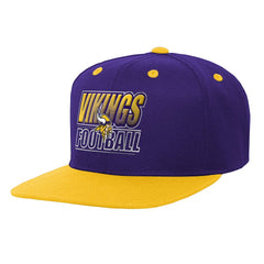 Minnesota Vikings Outerstuff Youth Team Gradient Deadstock Snapback Hat Purple | NFL