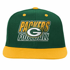 Green Bay Packers Outerstuff Youth Team Gradient Deadstock Snapback Hat Green | NFL